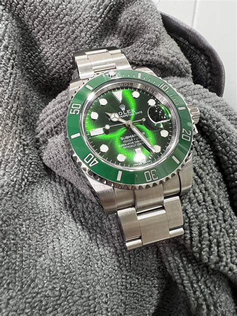 rolex hulk noob v11|rolex hulk submariner dial.